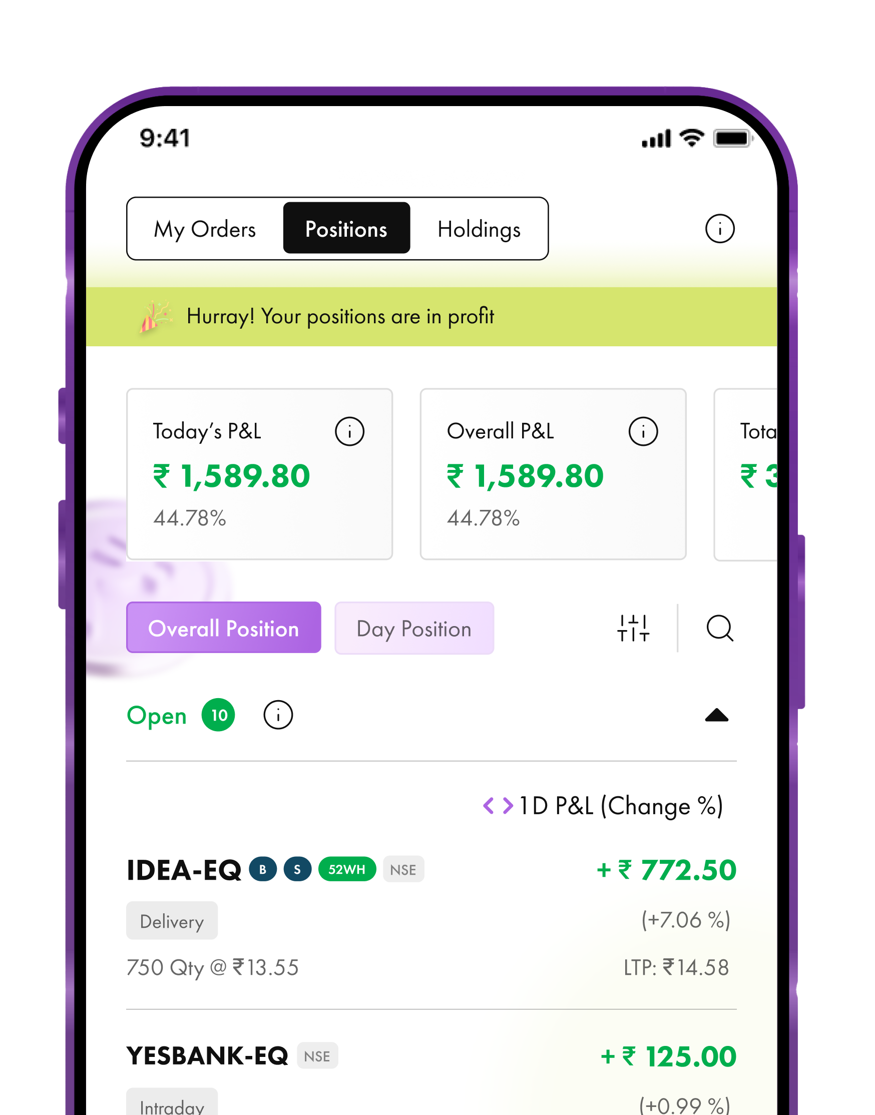 Investment App Screenshot